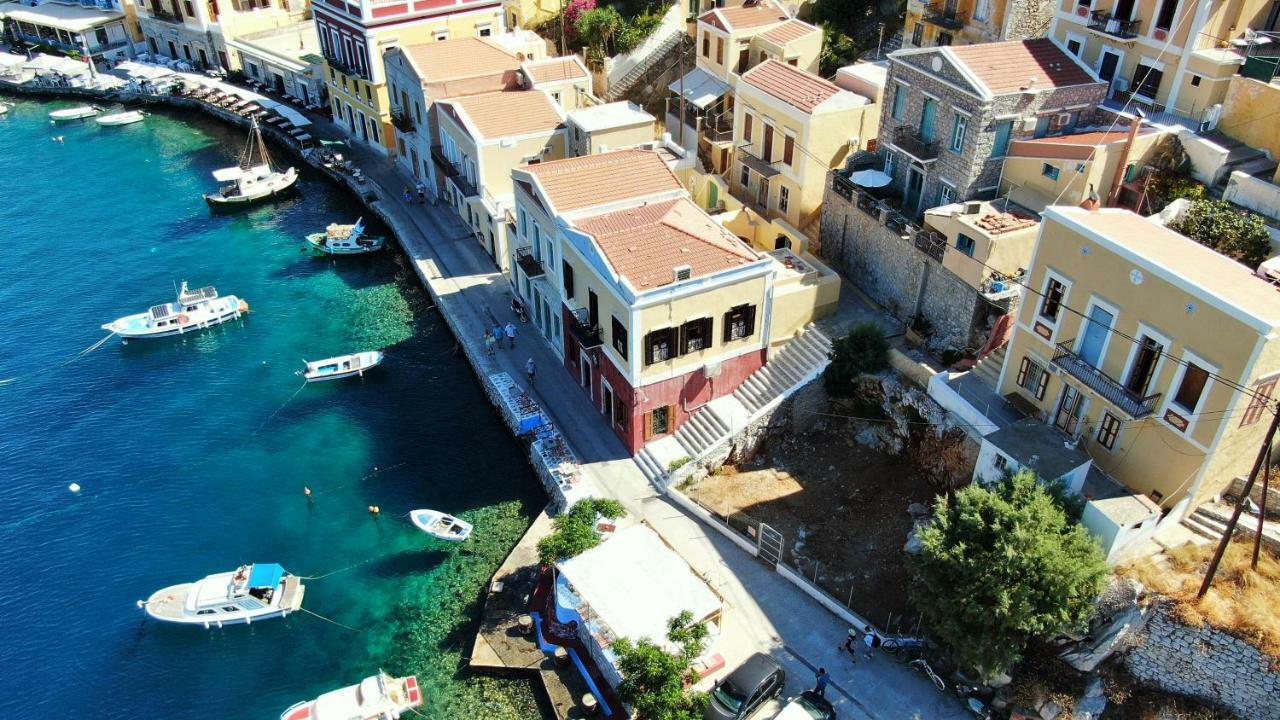 Villa Moschos Mansion Symi Exterior foto